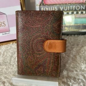 RARE Etro Paisley Agenda Day Planner